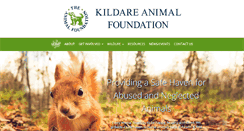 Desktop Screenshot of animalfoundation.ie
